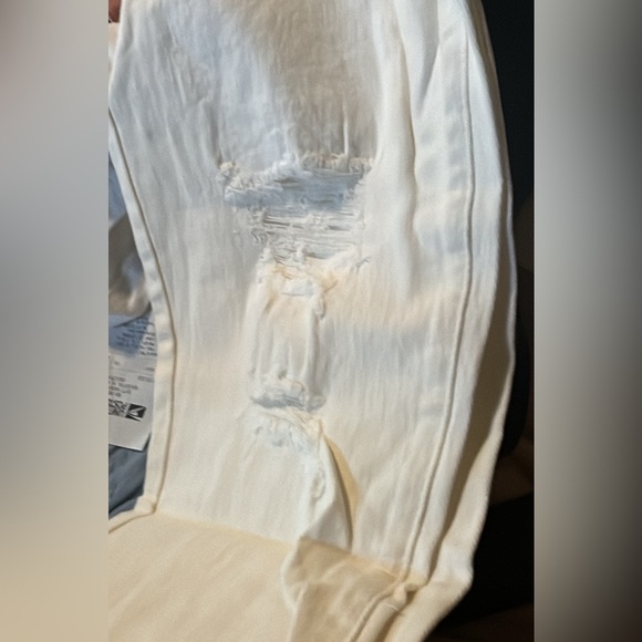 New Sidefeel Women's Ripped Jeans Straight Leg Distressed Boyfriend Denim Pants - Picture 10 of 15